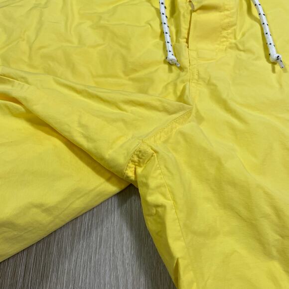 Polo Sport Ralph Lauren Swim Trunks Men’s Large Yellow Mesh Lined 90s Vintage - Picture 8 of 13